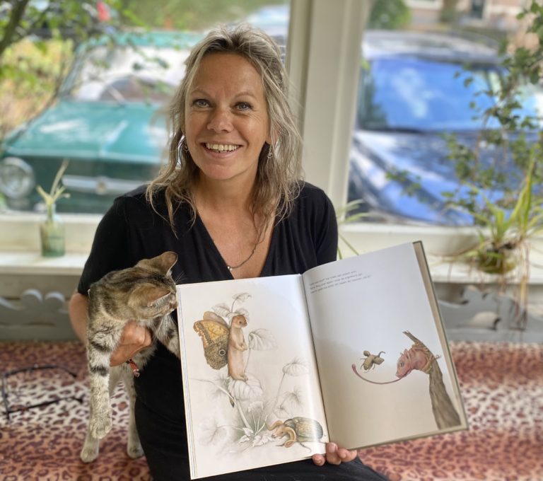 prentenboek illustraties Jenny Bakker dubbeldieren